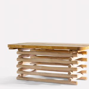 Coffee table (Pine and Eucalyptus droppers)